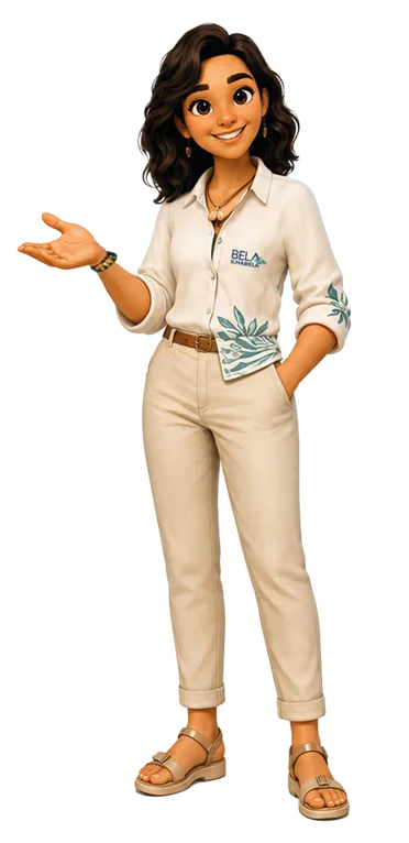 Personagem oficial da assistente virtual